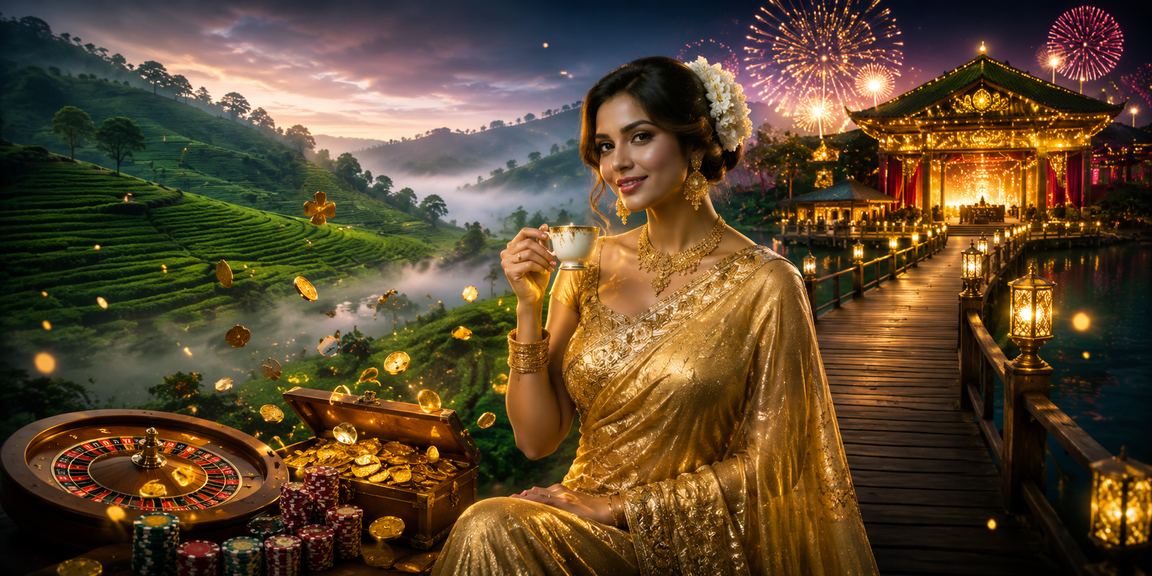 বান্দরবানে লটারি খেলছে একজন নারী